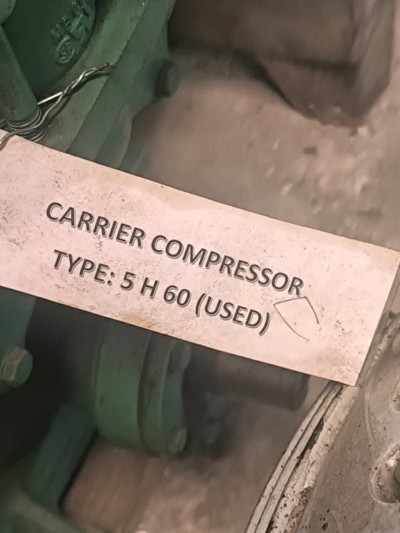 Carrier compressor (Model: 5H60-C109)