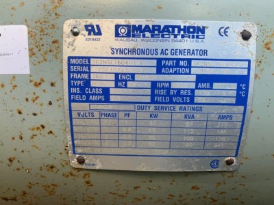 100KVA Gas Generator with 80RGC6NL