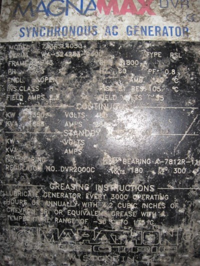 1650KVA Generator with MTU V12