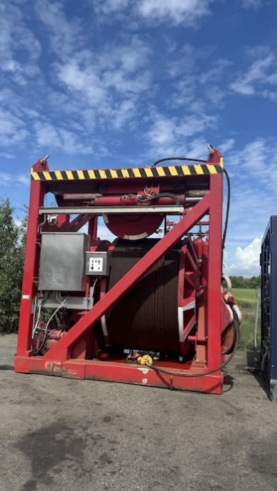 Used Rolls-Royce Marine / Brattvaag hydraulic deepwater winch w/ AHC