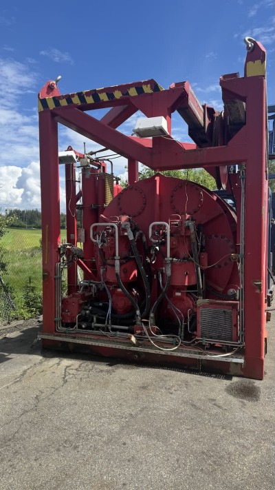 Used Rolls-Royce Marine / Brattvaag hydraulic deepwater winch w/ AHC