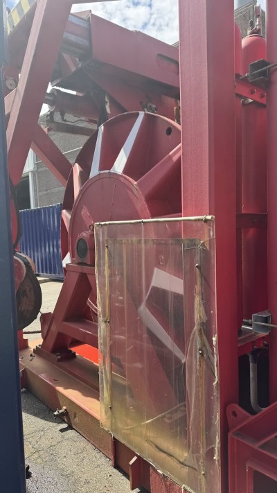 Used Rolls-Royce Marine / Brattvaag hydraulic deepwater winch w/ AHC