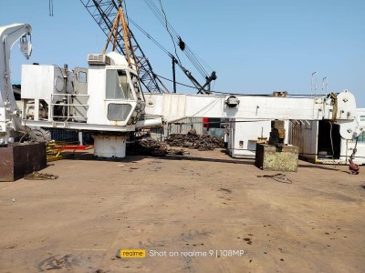 Aurora Crane U.S.A. Telescopic marine canne 10 Tons