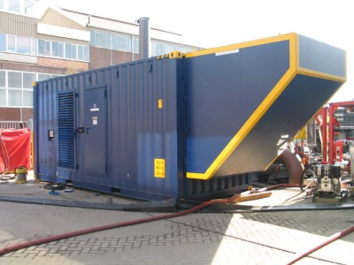 Diesel hydraulic power unit HPU, 900kW