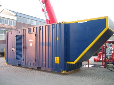 Diesel hydraulic power unit HPU, 900kW