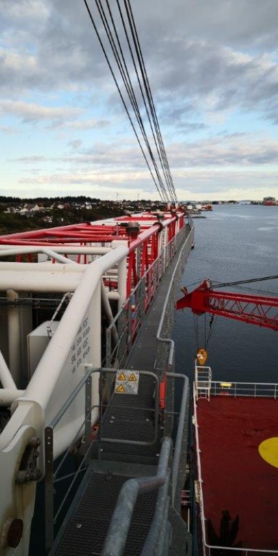 Liebherr BOS 2600-25 D Litronic offshore crane