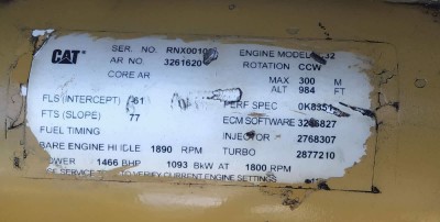 CATERPILLAR C32 ALTERNATOR