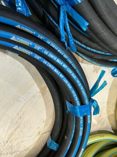FUSSEN high-pressure hoses 3/8" DN10 (2 pieces)