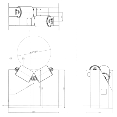 Heavy duty idler rollers-2