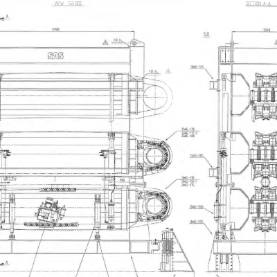 SAS SVH80 2, pipe Track tensioner-4