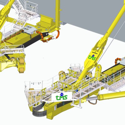 Pile Gripper Frame for max 6m piles-2