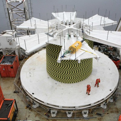 2000 tonnes cable carousel