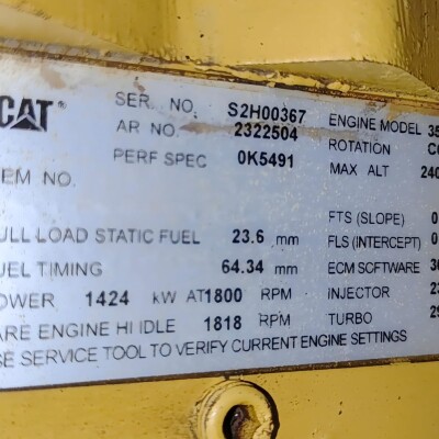 CAT 3512B Generator set (unused)-6