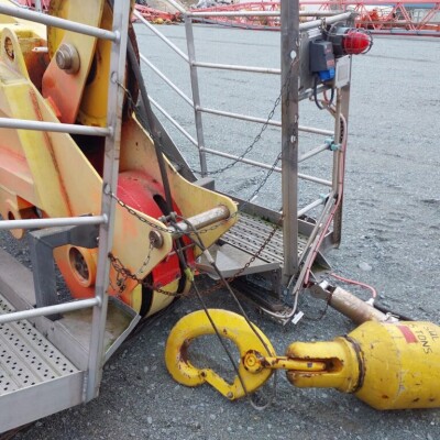 Crane Boom with 15T hook SWL 50T-22m/15T-55m-3