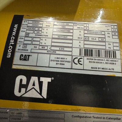 Caterpillar C7.1 2024 Marine Generators 165KW Brand New-2