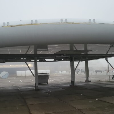 Aluminium Helideck for Bell helicopter-1