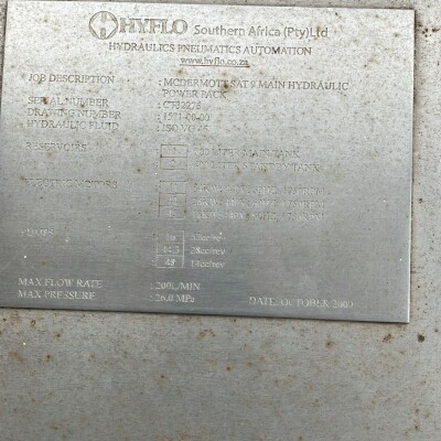 Hydraulic Power Pack for manriding winch-5