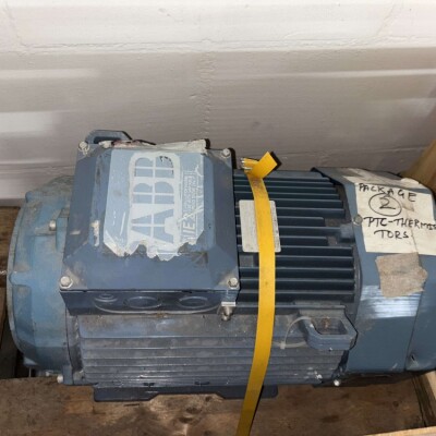 ABB 19 kW Marine Electric Motor – 1750 RPM, 440V, 60Hz, IP55