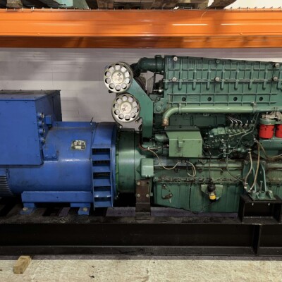 Volvo Penta TAMD 162 Engine with Newage Stamford Generator – 405 kVA, 1500 RPM-1