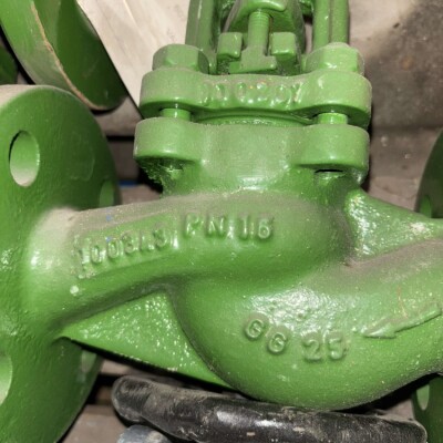 DIKKAN DN32 PN16 Valve, Cast Iron-3