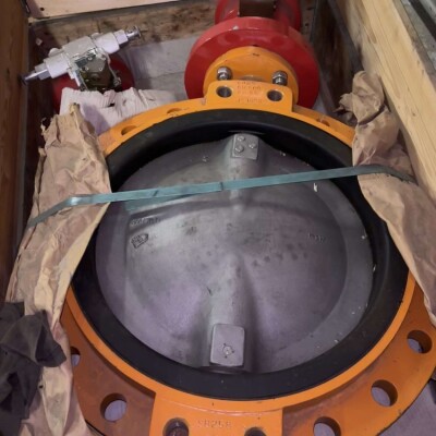 EVMS Butterfly Valve - DN 500 PN 25 with Actuator-1