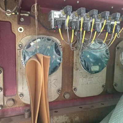 Mak 6M25C marine propulsion engine unused x 2 sets built year 2015 with ABS certificates.-6