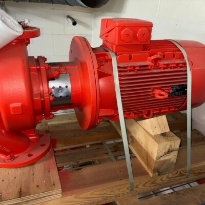 KSB ETALINE Pump with Motor - 180 m³/h, 23 m Head
