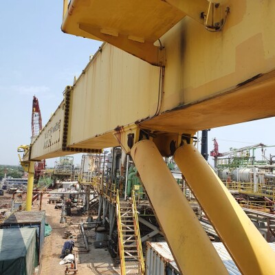 Noreq Fixed Boom Offshore crane with Manriding Capability-4