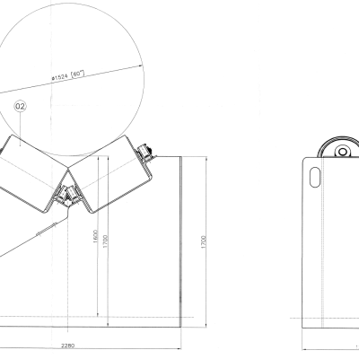 Heavy duty hydraulic driven rollers-7