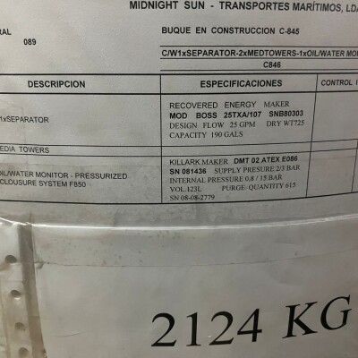 SET 1X SEPARATOR 2XMEDTOWERS 1XOil/Water monitoring-2
