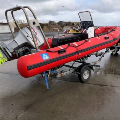 For Sale:For sale top of the range DSB rescue boat – dims 5.1m x 2.06m For sale top of the range DSB rescue boat – dims 5.1m x 2.06m