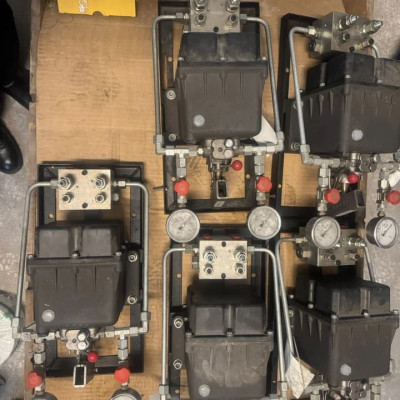 Industrial Pneumatic Control Panel – PCHP4ITE Full Pro PNL 3+VS OFF – Good Condition-2