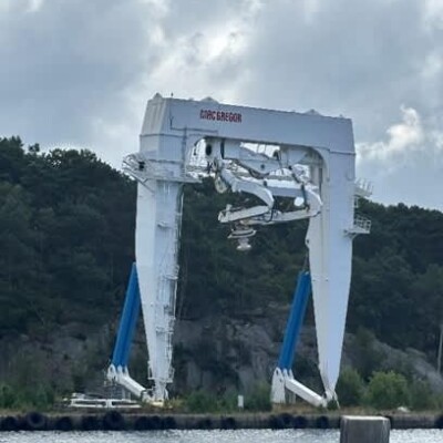 250 Ton Macgregor HMF 2500 hydraulic A-frame