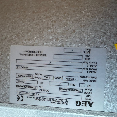 AEG ACM1000HD-1U 48V 1000W Rack Power Supply – New