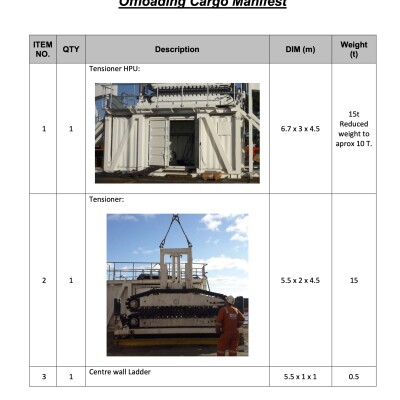 15T TENSIONER AND CHUTE ASSEMBLY-0