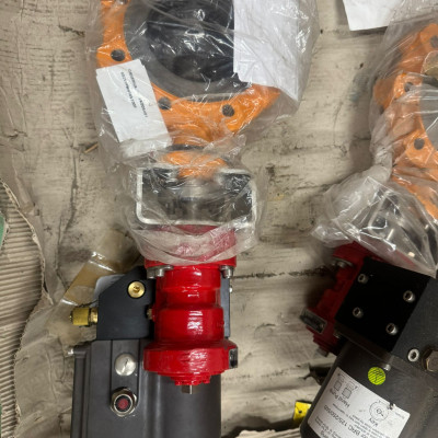 Emerson Damcos Control Valve LPU-M-D PN16 16 Bar Industrial Actuator NEW
