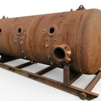 1.4m Diameter DDC blasted and hydrotested