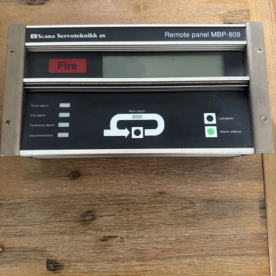 Servoteknikk Remote Panel MBP-809 Fire Alarm Remote Panel MBP-91230-1