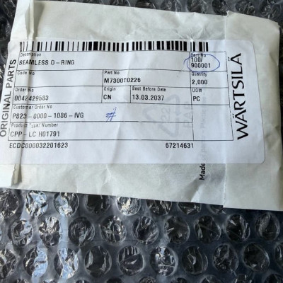 Original WARTSILA CPP seal kit / sealing components for marine applications.