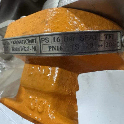 Emerson Damcos Control Valve LPU-M-D PN16 16 Bar Industrial Actuator NEW-3