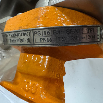 Emerson Damcos Control Valve LPU-M-D PN16 16 Bar Industrial Actuator NEW-2
