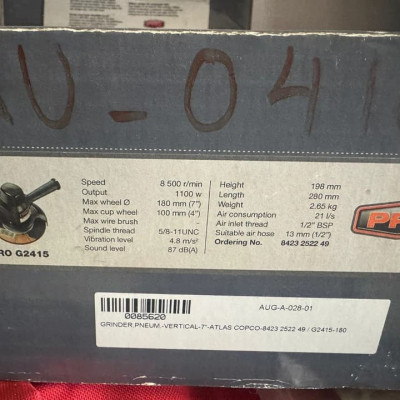 Atlas Copco G2415 Vertical Grinder-2