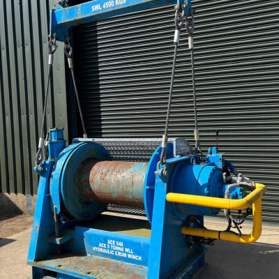 5 Ton Hydraulic Winch's-2