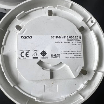 TYCO 601 H-R-M CONVENTIONAL HEAT DETECTOR 516.600.203-3