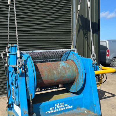 5 Ton Hydraulic Winch's-3