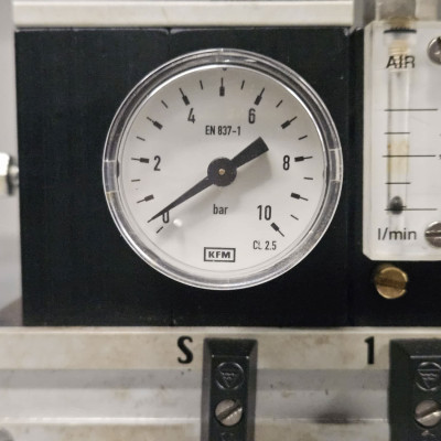 Pneumatic Air Flow Distribution Panel – 10 Channels with Flow Meters-3