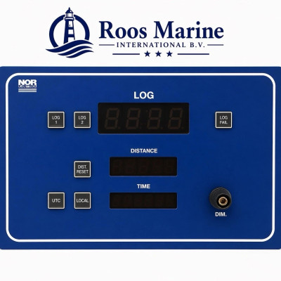 Delen NOR Control Marine LOG Unit Distance Speed Time Display Ship Navigation Tested