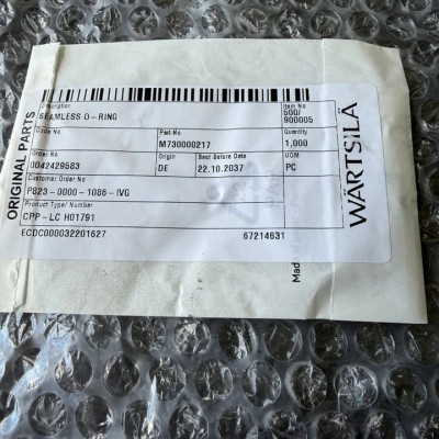 Original WARTSILA CPP seal kit / sealing components for marine applications.-3