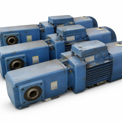 Demag ZBA 90 B 4 B020 geared motor 1.5kW 1430rpm brake 20Nm 230/400V