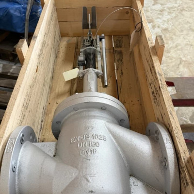Industrial 3-Way Quick Shut-Off Valve DN150 PN16 Kvs330 – KFM Germany-5